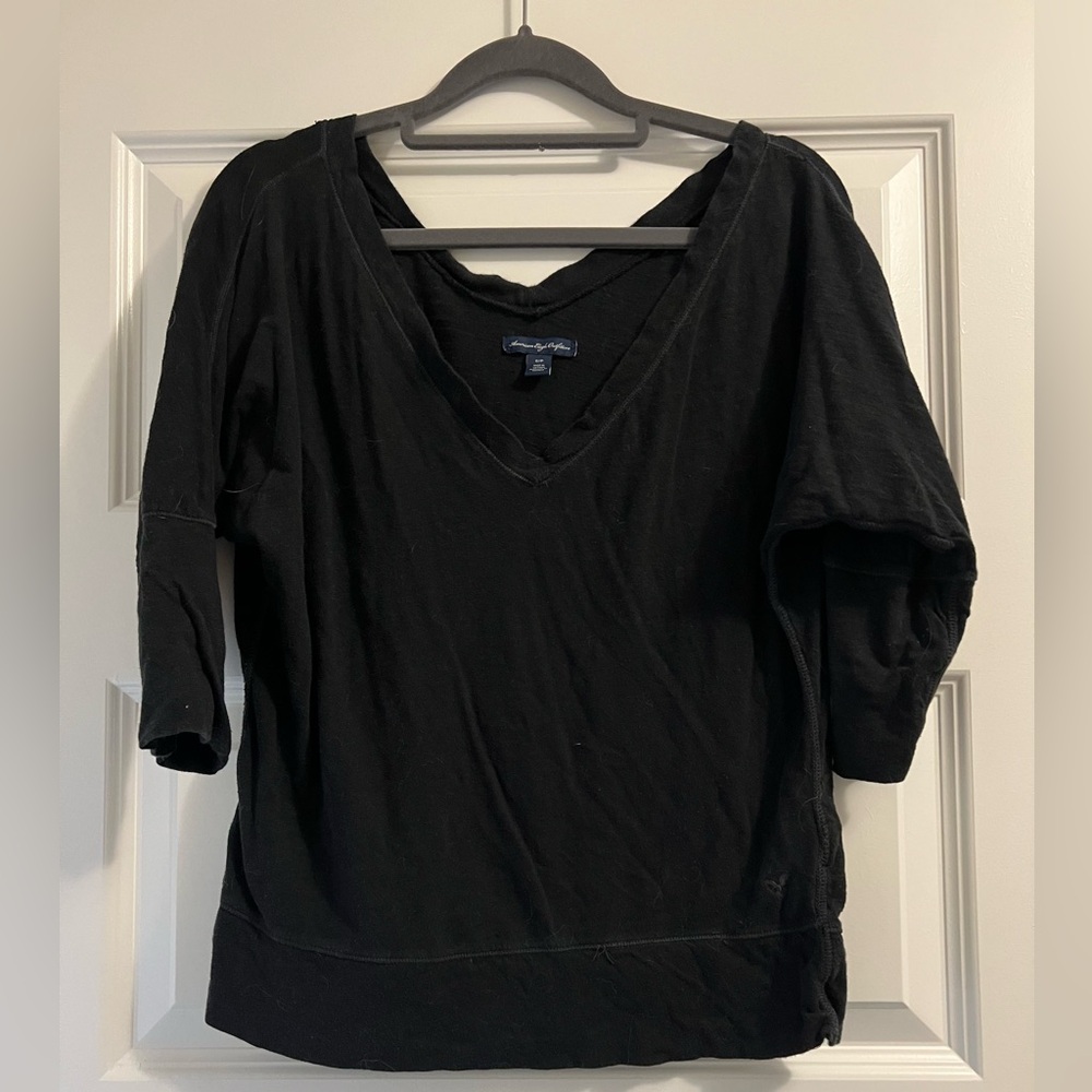 American Eagle Women's Black Top